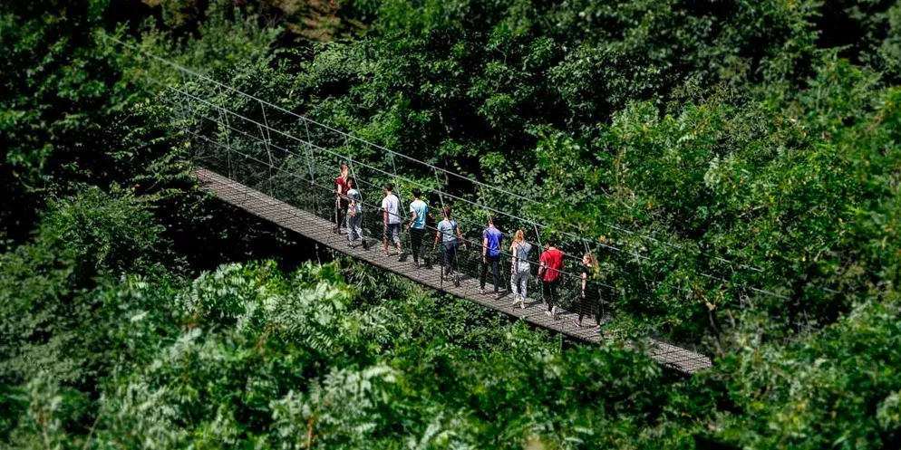 Irrisarri Land, parque de aventura en Igantzi